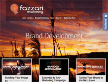 Tablet Screenshot of fazzarimarketing.com
